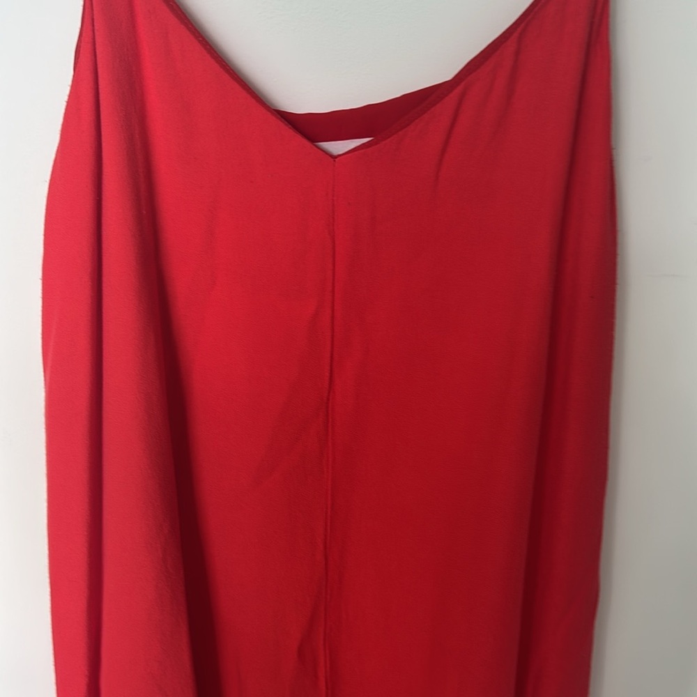 NICHOLAS Red dress with spaghetti straps - Picture 2 of 7